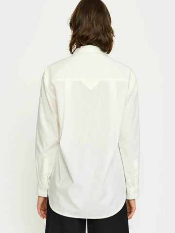 Soft Rebels Bluse 'SRTiffany' i hvid