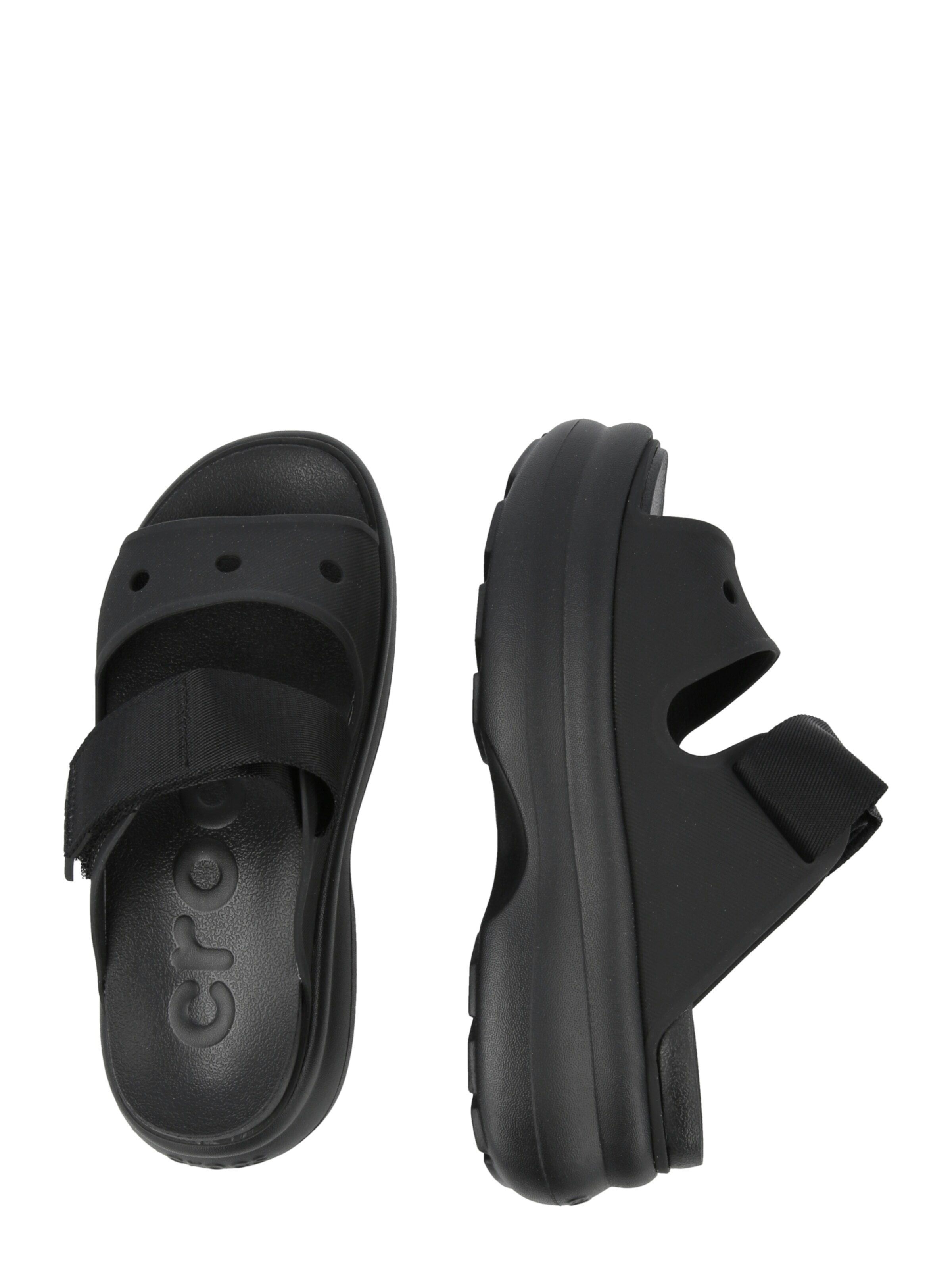 Crocs Nizki natikači 'Soho' | črna barva