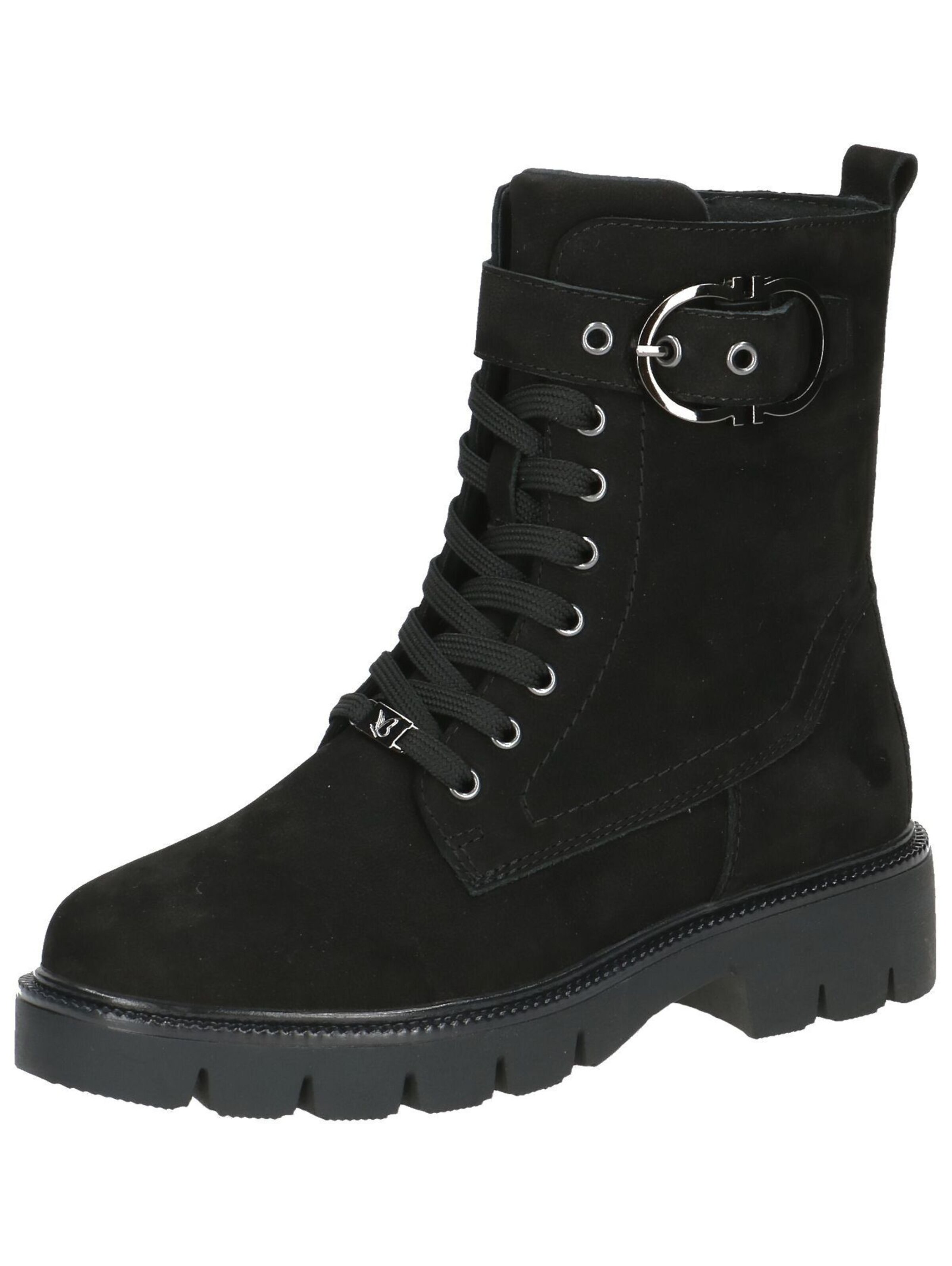 CAPRICE Schnürstiefelette in Schwarz: Vorderseite