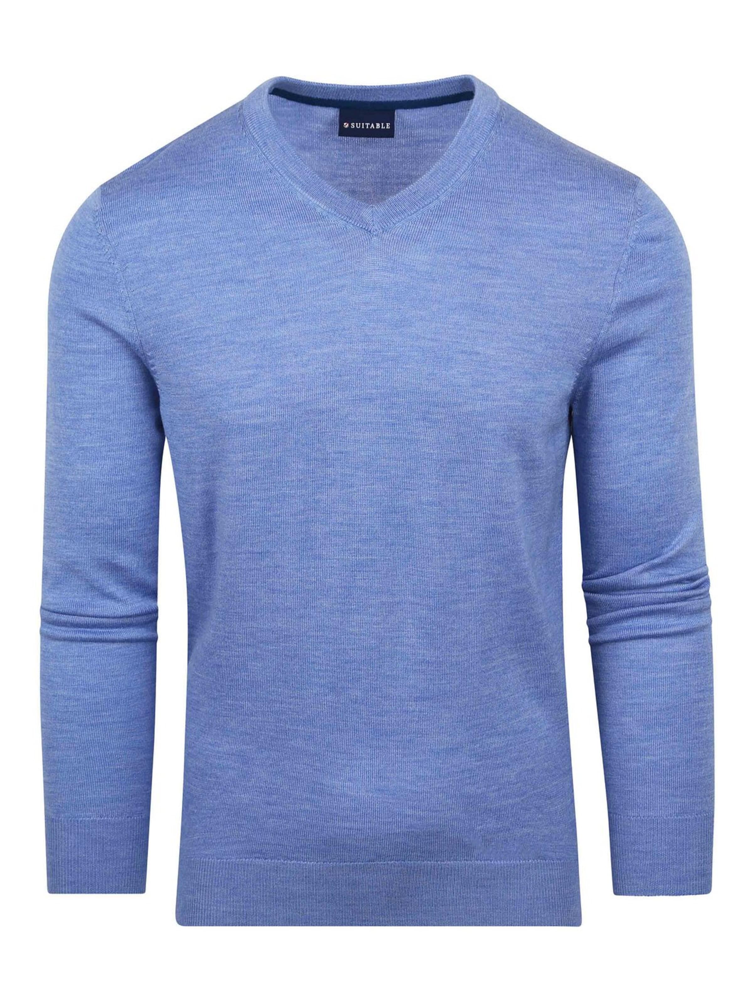 Suitable Shirt in Blauw: voorkant