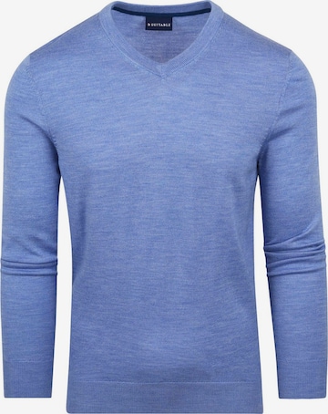 T-Shirt Suitable en bleu : devant