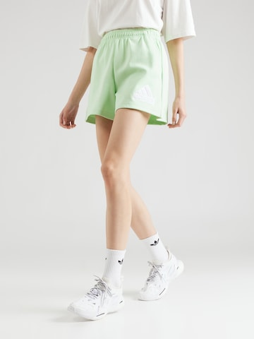 ADIDAS SPORTSWEAR Обычный Спортивные штаны 'BOS' в Зеленый: спереди