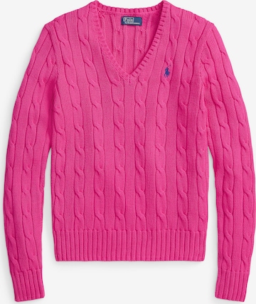 Polo Ralph Lauren Свитер в Ярко-розовый: спереди
