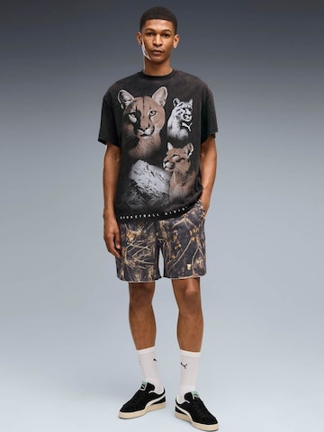 Maglietta 'Puma Dylan Wildcat Tee II' di PUMA in nero