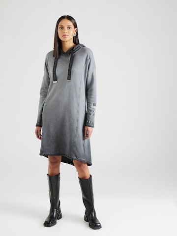 Soccx Dress in Grey: front