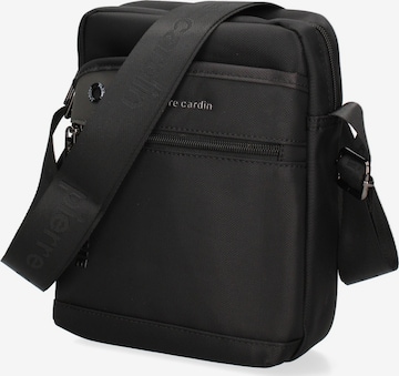 Borsa a tracolla di PIERRE CARDIN in nero: frontale