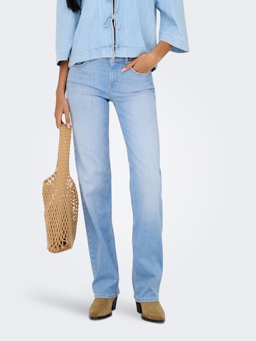 ONLY Regular Jeans 'ONLBLUSH' in Blauw: voorkant