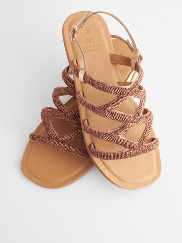 Next Sandale in Silber