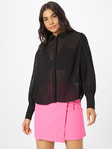 VERO MODA Blouse 'AVERY' in Zwart: voorkant