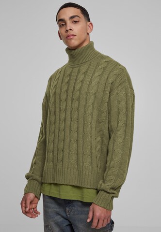 Pull-over Urban Classics en vert