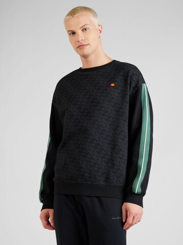 Sweat-shirt 'Italie' ELLESSE en noir : devant