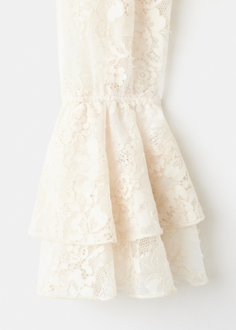 MANGO Bluse 'Caro' in Beige