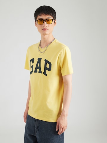 Maglietta 'EVERYDAY' di GAP in giallo: frontale