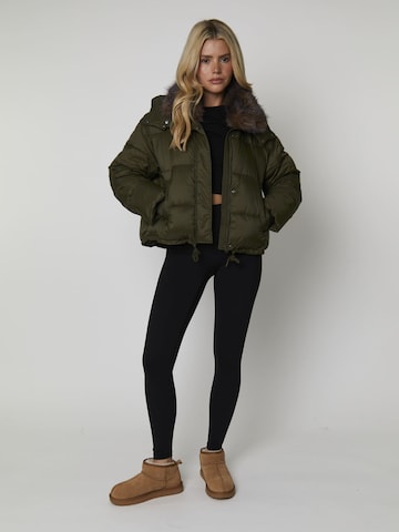 Veste mi-saison South Beach en vert