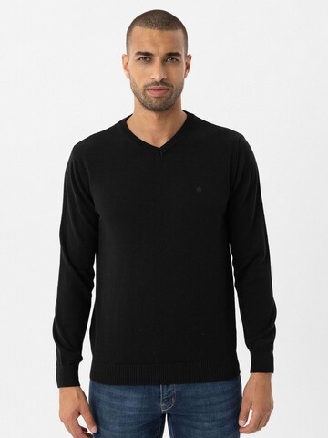 Pullover di Anou Anou in nero: frontale