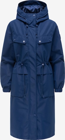 mėlyna NAVAHOO Demisezoninis paltas 'Kirschwind 14': priekis