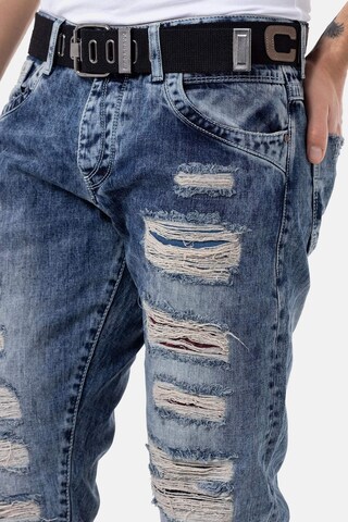 CIPO & BAXX Loosefit Jeans in Blauw