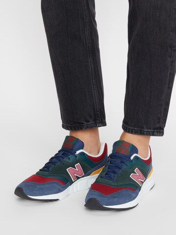 new balance - Sapatilhas baixas '997' em mistura de cores: frente