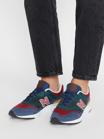 Sneaker bassa '997' di new balance in colori misti: frontale