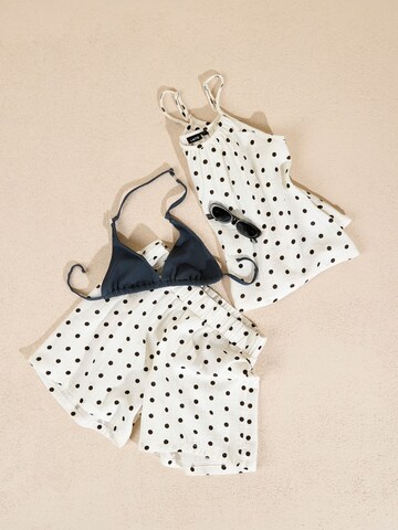 LMTD - Loosefit Pantalón en blanco