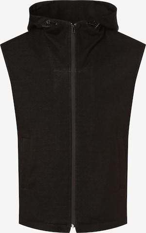 Finshley & Harding London Vest 'Scott' in Black: front