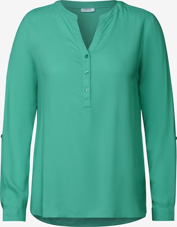 CECIL Bluse in Grün: Vorderseite
