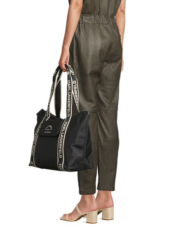 Karl Lagerfeld Shopper 'Rue St-Guillaume' in Black