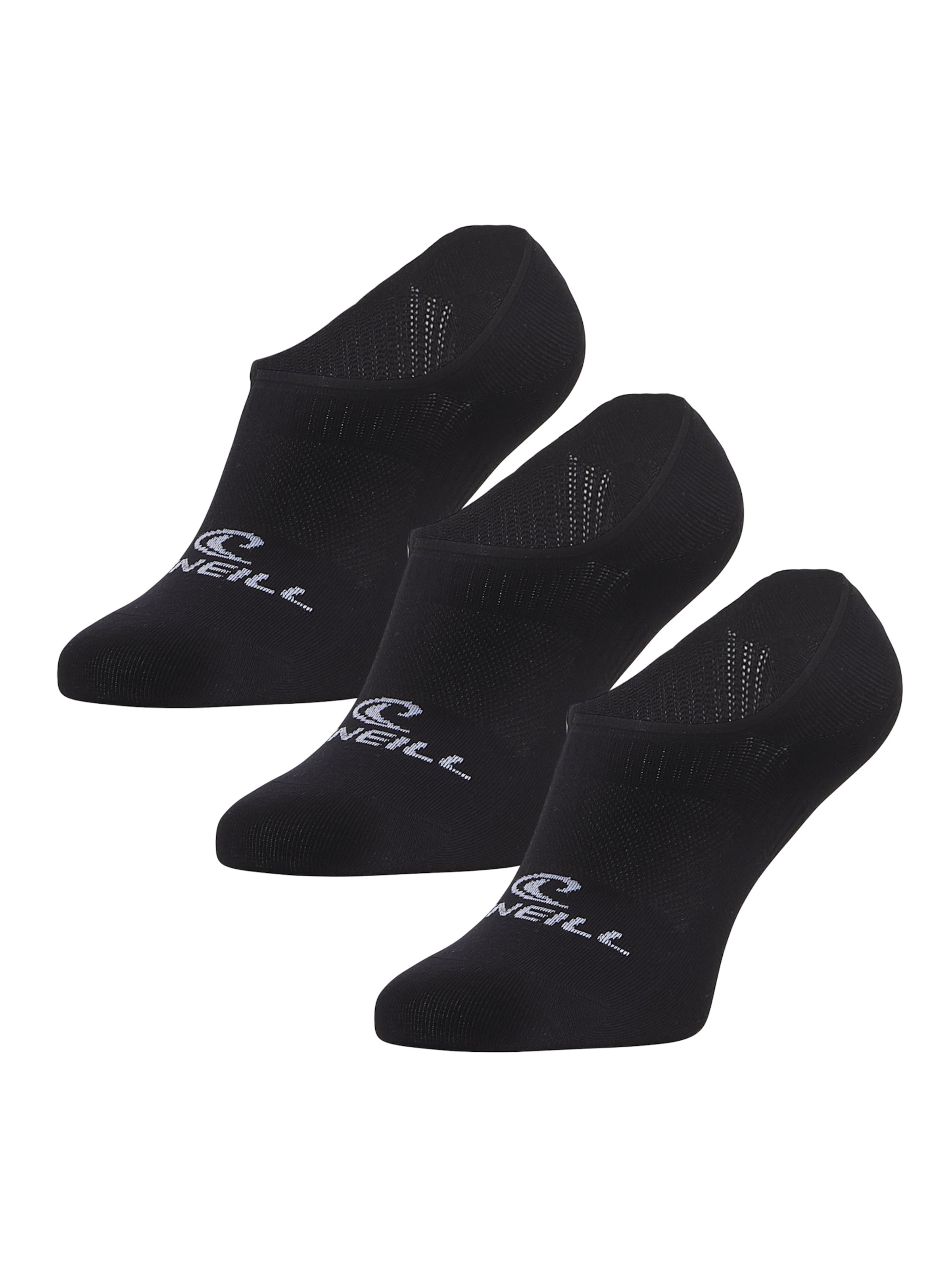 Chaussettes 'Unisex No-Show Footies' O'NEILL en noir
