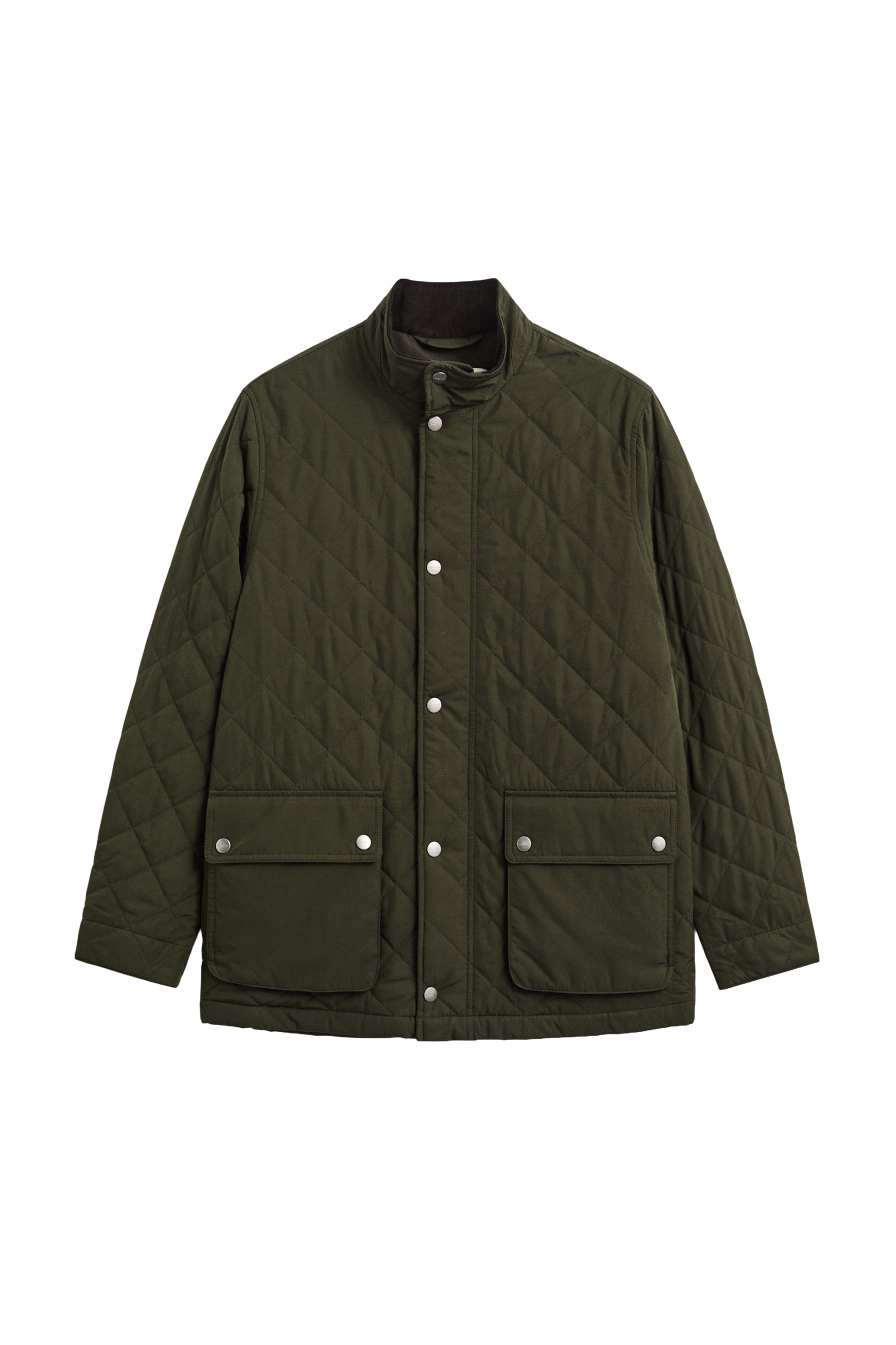 Veste mi-saison 'CLASSIC' GANT en vert : devant
