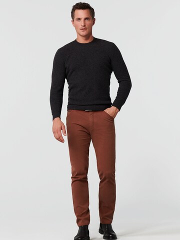 MEYER Slimfit Chino in Bruin