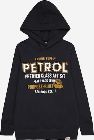 Sweat Petrol Industries en bleu : devant