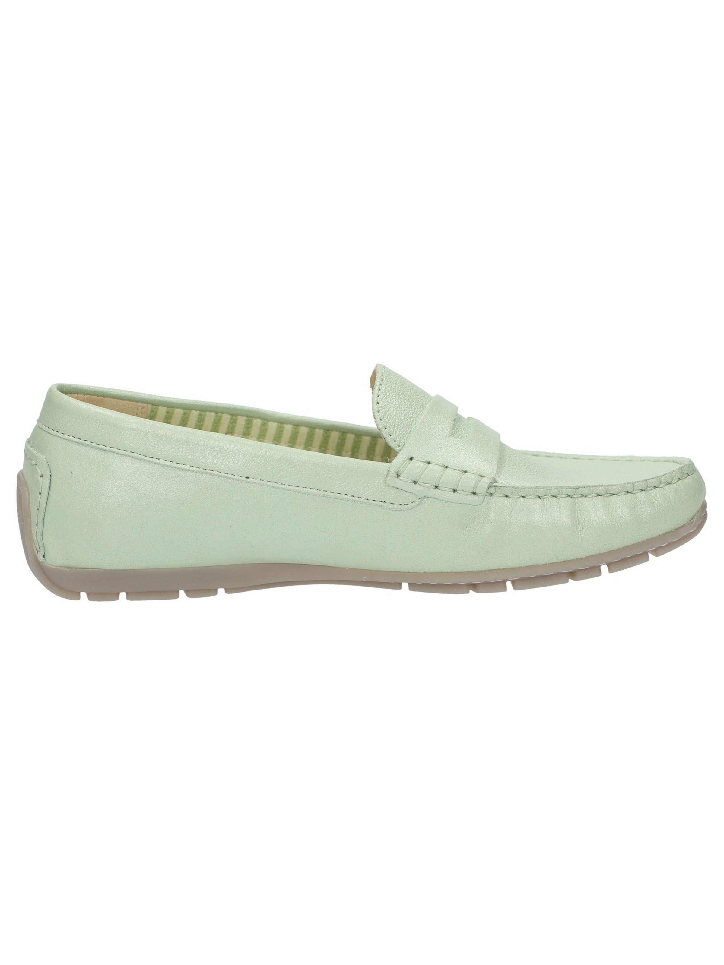 SIOUX Classic Flats in Green