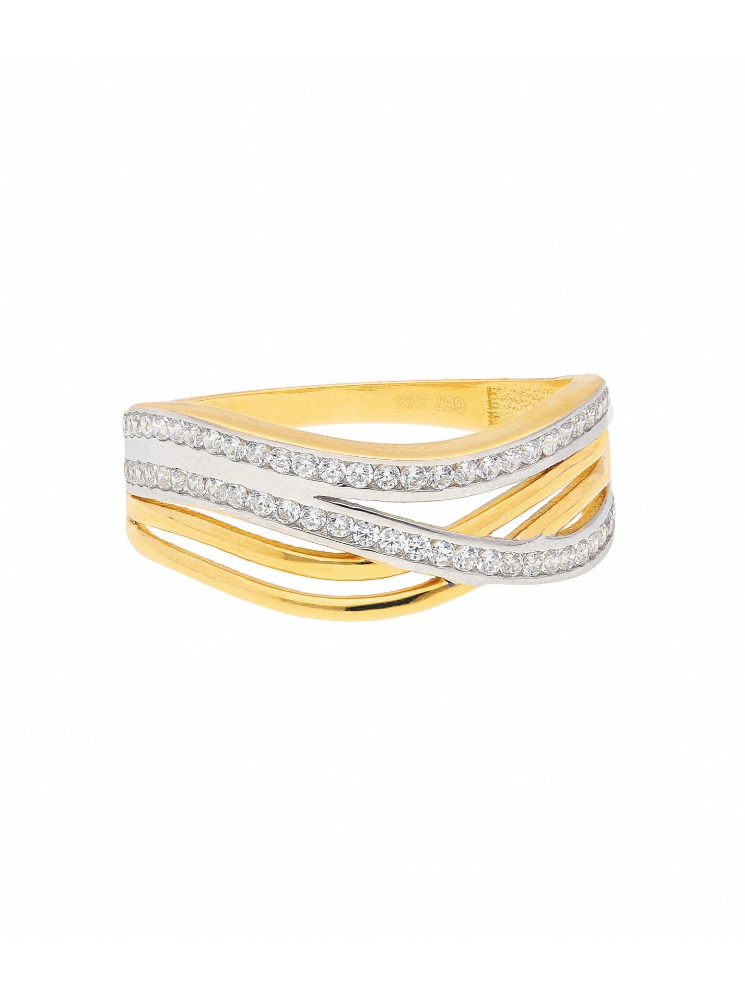 Adelia´s Ring in Gold: front