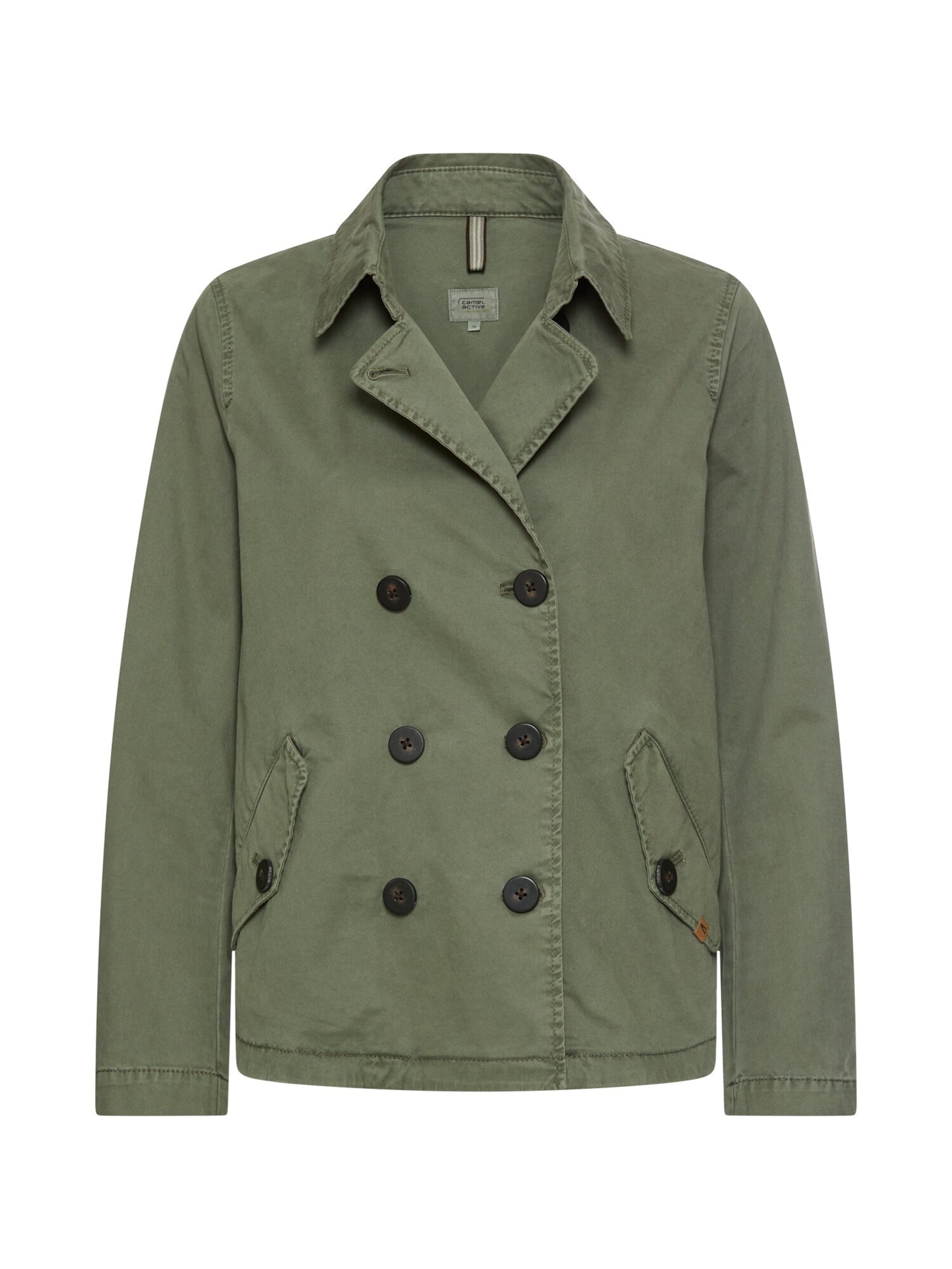 CAMEL ACTIVE Between-Seasons Coat in XS in Dark green, Item view