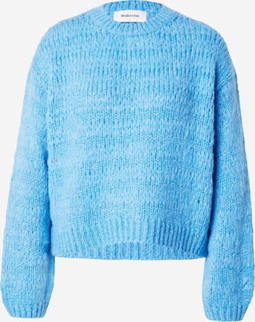 Pull-over 'Grover' modström en bleu : devant