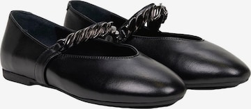 Desa Ballet Flats 'Ballerinas' in Black: front