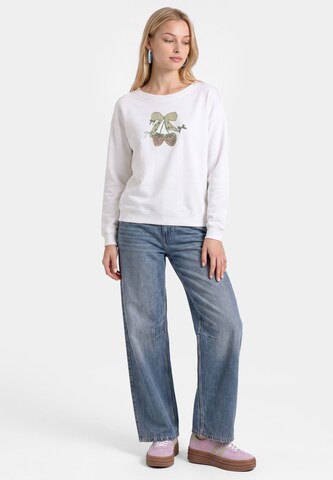 Sweat-shirt MYMO en blanc