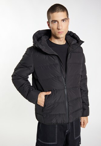 Veste d’hiver 'Caversham' TUFFSKULL en noir : devant