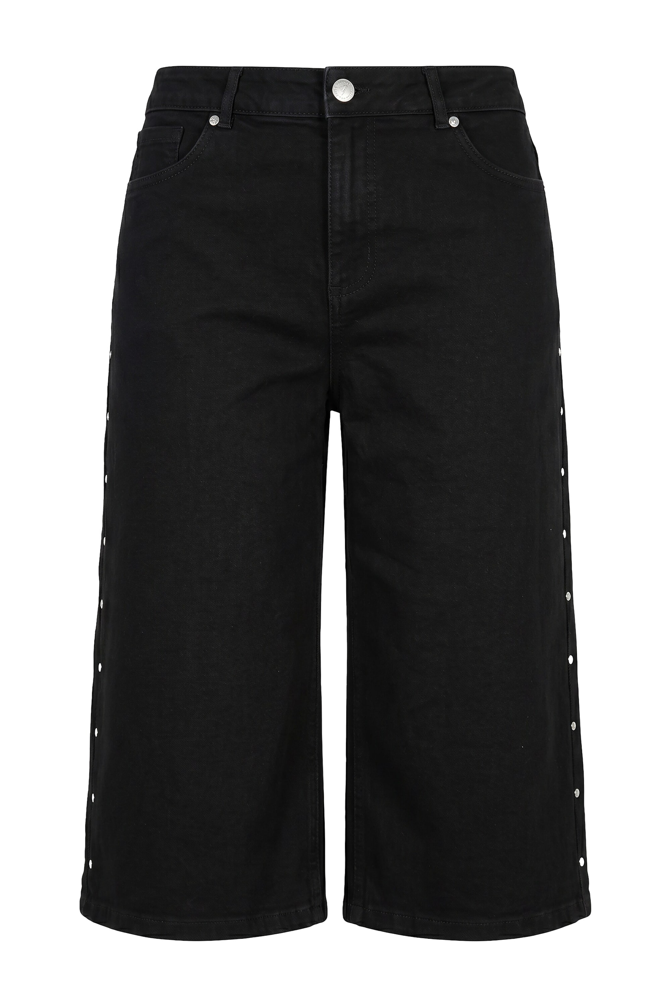 Angel of Style Regular Jeans in Zwart: voorkant