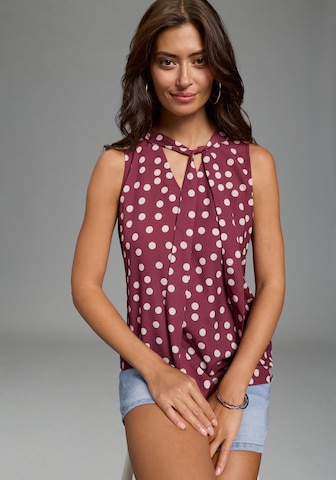 LAURA SCOTT Blouse in Pink: front