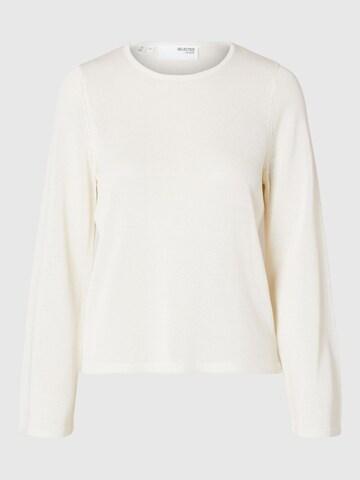 SELECTED FEMME Trui in Beige: voorkant