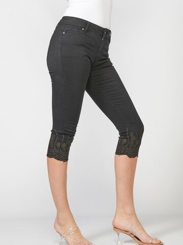 KOROSHI Slimfit Jeansy w kolorze czarny
