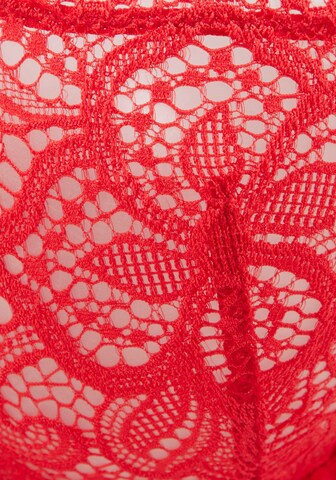 LASCANA Bralette Bra in Red