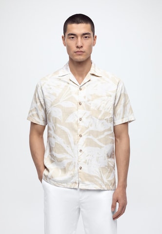 JACK & JONES - Ajuste regular Camisa 'JPRBLUBAHAMAS' en beige: frente