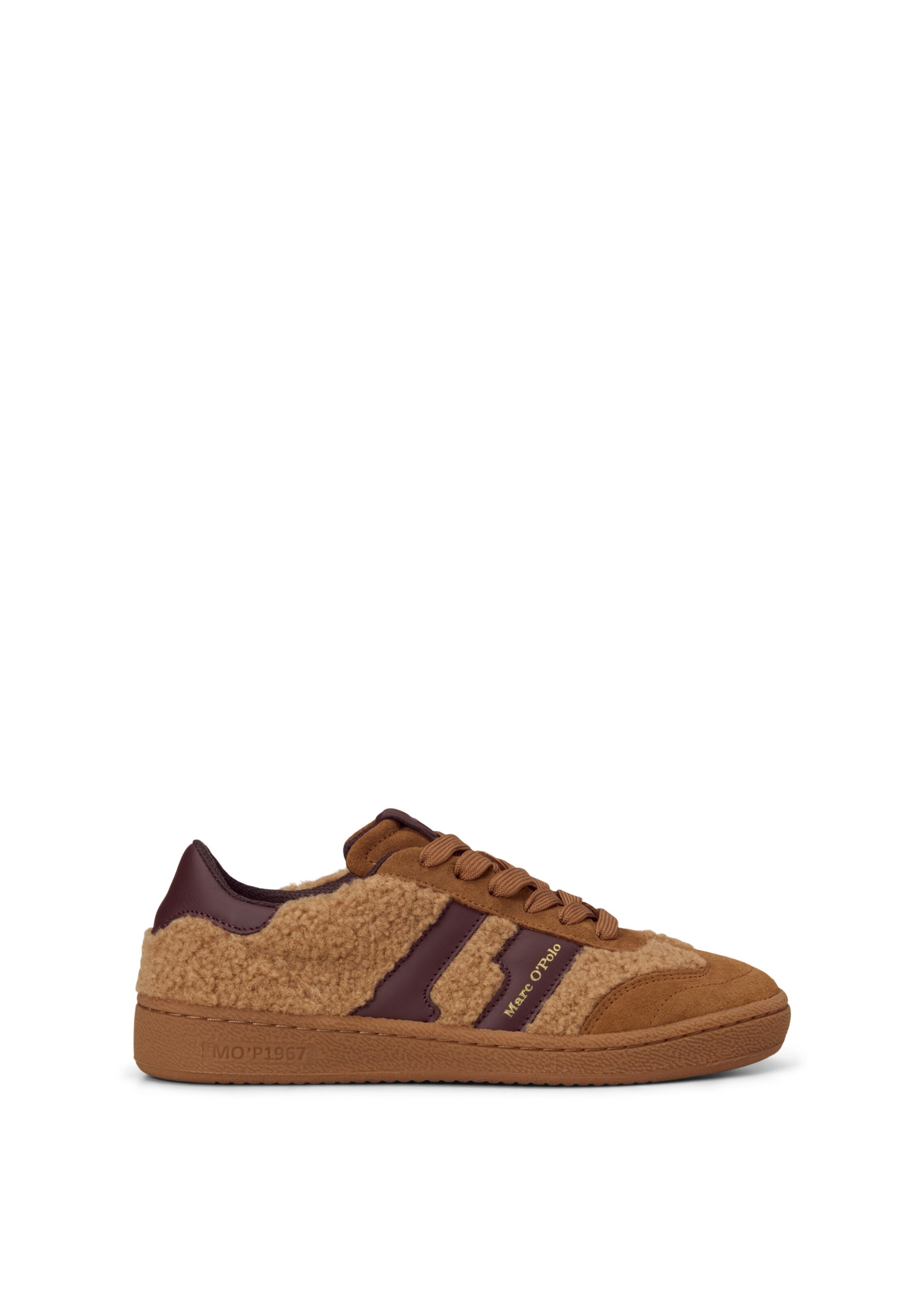 Marc O'Polo Sneakers laag 'Court' in Beige