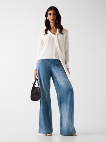 MARCIANO LOS ANGELES Bluse in Beige