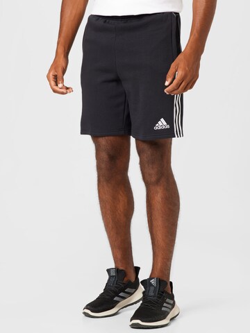 Regular Pantalon de sport 'Tiro 21 Sweat' ADIDAS SPORTSWEAR en noir : devant