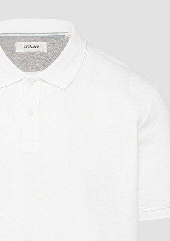 s.Oliver Poloshirt in Weiß