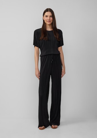 s.Oliver Wide leg Broek in Zwart