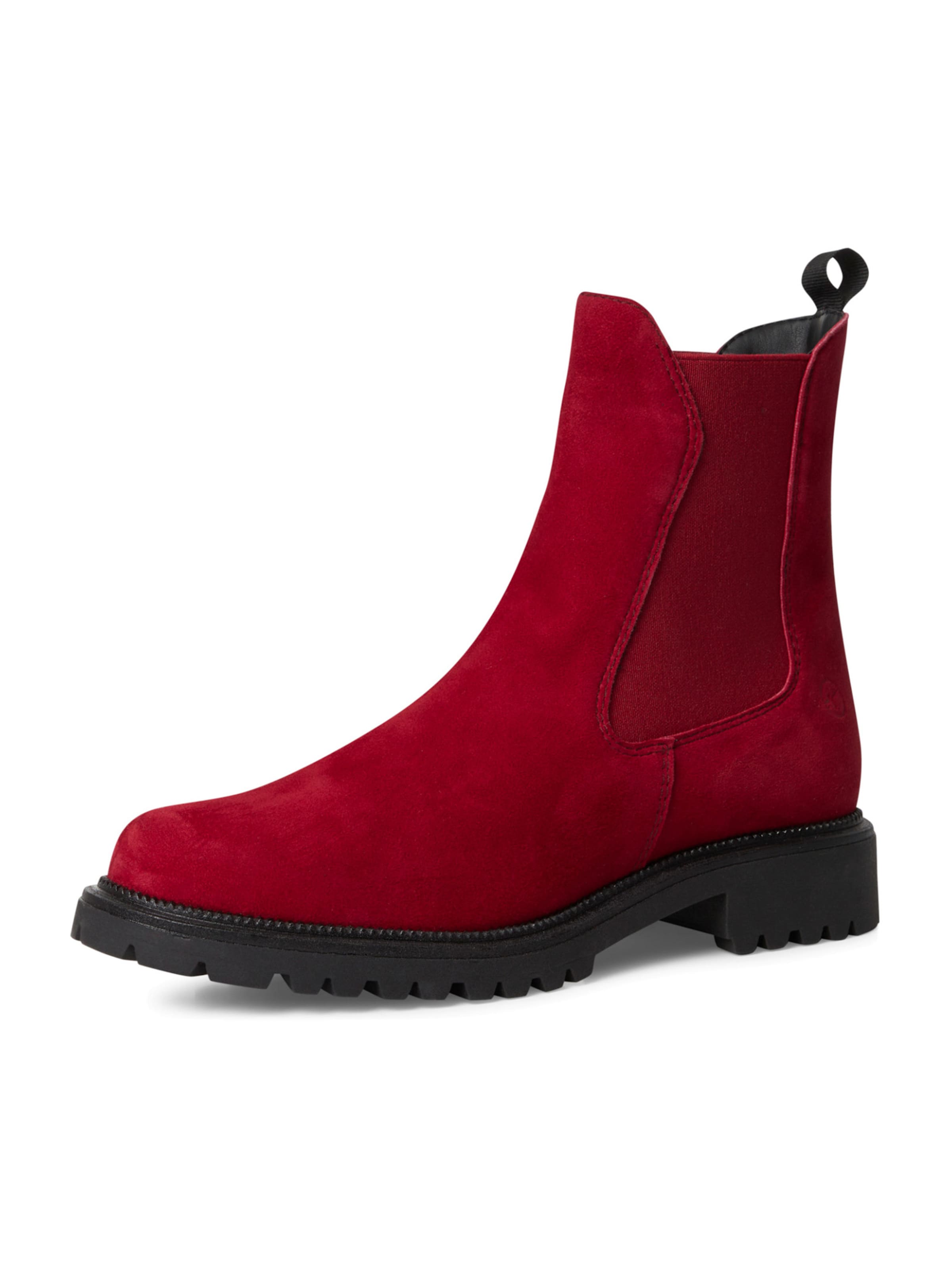Tamaris Μπότες chelsea σε κόκκινο: μπροστά